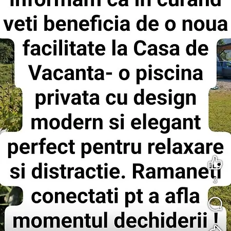 Casa De Vacanta Cu Piscina Incalzita&Jacuzzi *